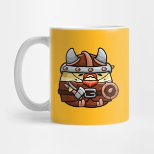 Cute Hamster Viking Costume Mug